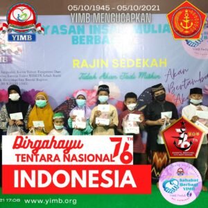 Santunan Pekanan Dan Do'a Bersama Yatim Dhuafa, 7 Oktober 2021